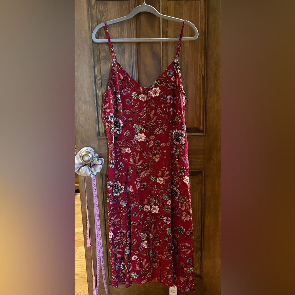 Cupshe Maia floral dress NWT Sz XXL